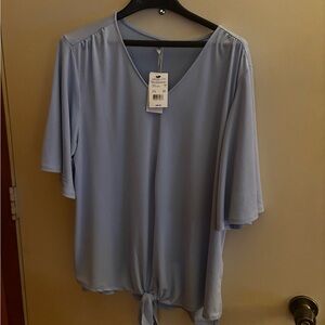 NY collection Women's Blue Top Brand new with tags